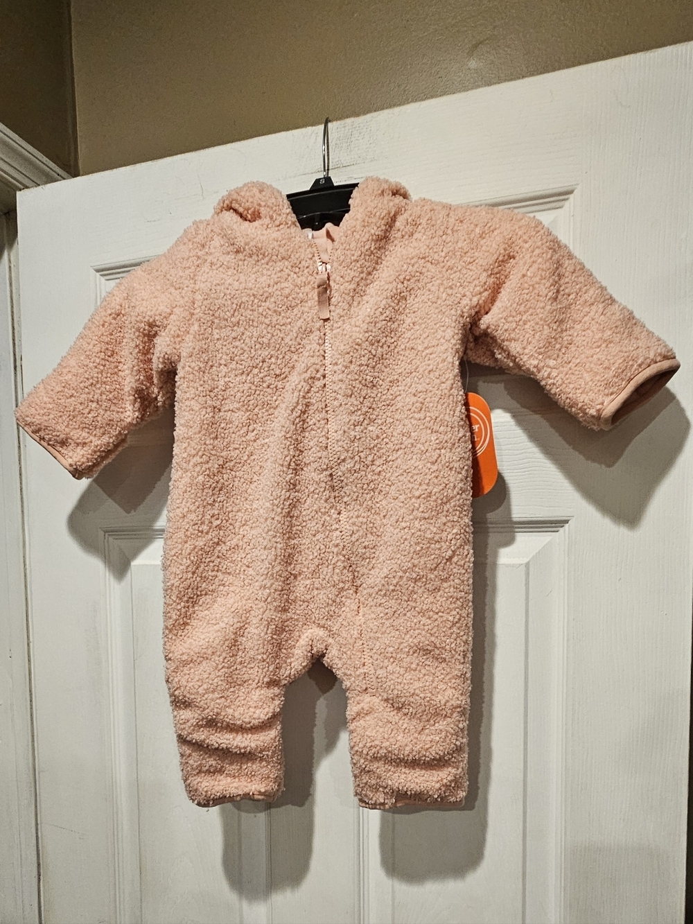 WONDER NATION TEDDY FLEECE ONE PIECE